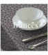 DOTS TAUPE DARK HULE PVC