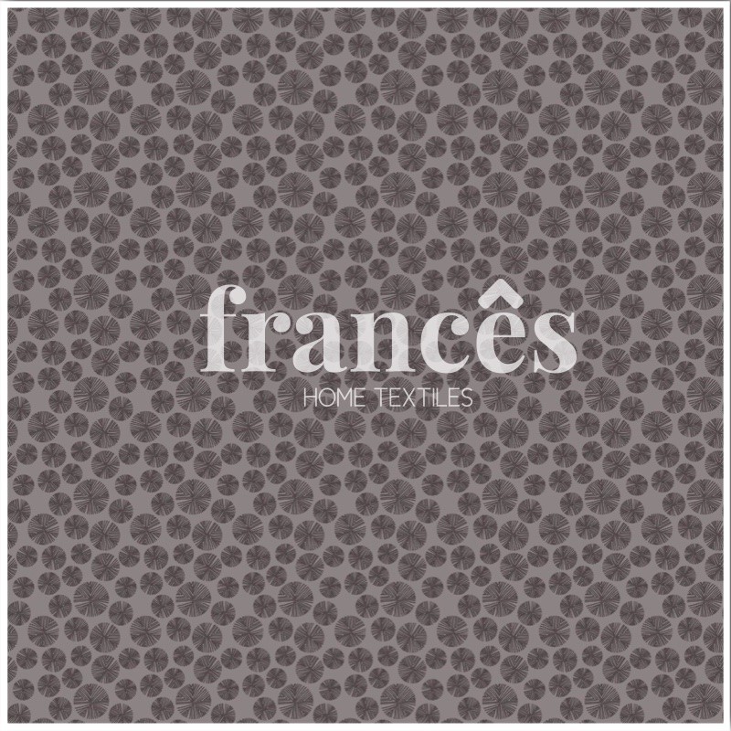 DOTS TAUPE DARK HULE PVC
