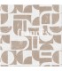 URBAN BEIGE HULE PVC